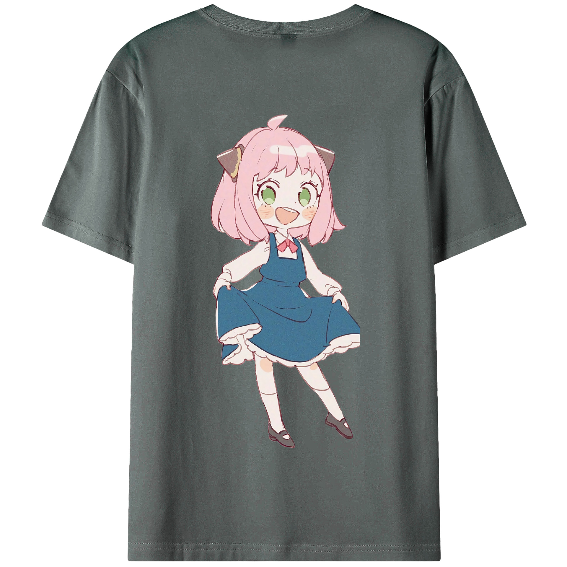 （画像用） SPY×FAMILY间谍家家酒 綿100％半袖Tシャツ（背面プリント）